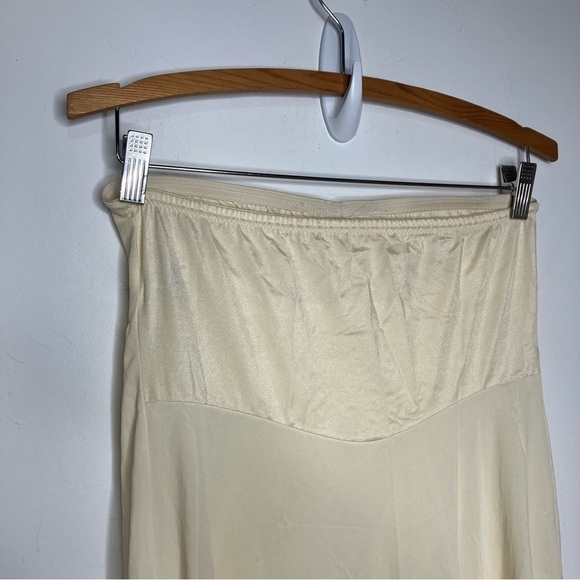 Vintage wonder maid strapless slip gown no cling USA union made size 36 - Picture 4 of 7